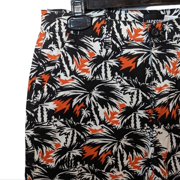 NWT Jackson palm tree print shorts size 32 - Picture 3 of 7